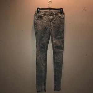 Hot Topic Super skinny Jean Stone wash